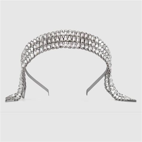 crystal headpiece gucci|Gucci Hair Clips, Headbands & Hair Slides .